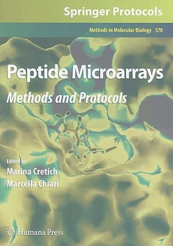 【预售】Peptide Microarrays: Methods and Protocols