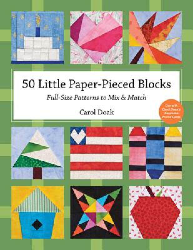 【预售】50 Little Paper-Pieced Blocks: Full-Size Patterns to