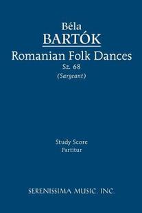 預售 Dances Sz. Folk Study Score Romanian