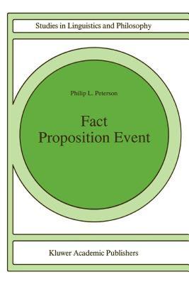 【预售】Fact Proposition Event