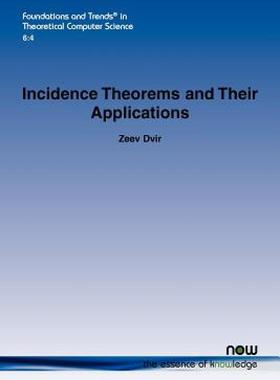 【预售】Incidence Theorems and Their Applications