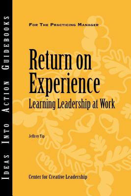 【预售】Return on Experience: Learning Leadership at Work