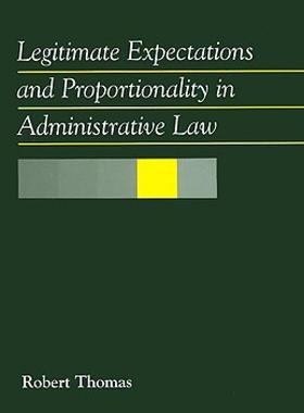 【预售】Legitimate Expectations and Proportionality in