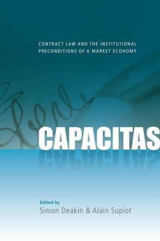 【预售】Capacitas: Contract Law and the Institutional