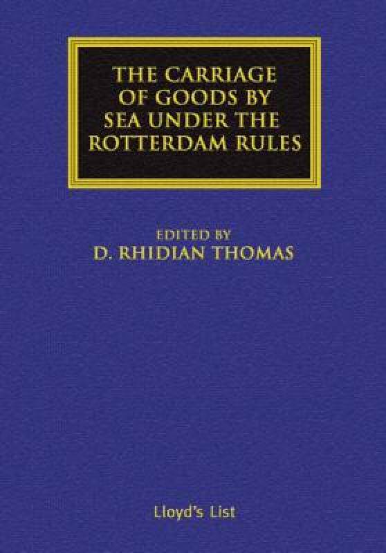 【预售】The Carriage of Goods by Sea Under the Rotterdam