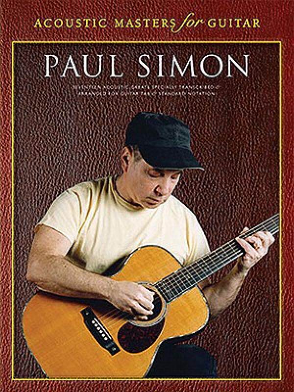 【预售】Acoustic Masters for Guitar--Paul Simon