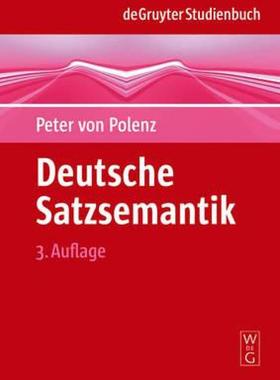 【预售】Deutsche Satzsemantik