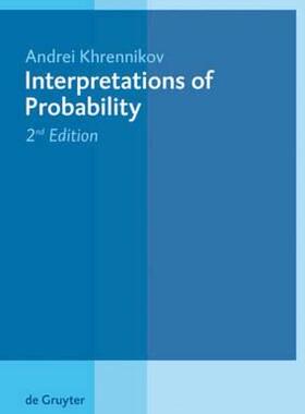 【预售】Interpretations of Probability