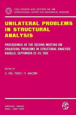 【预售】Unilateral Problems in Structural Analysis: