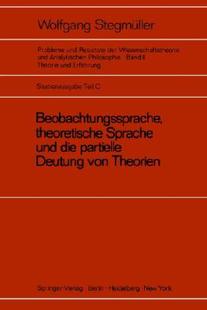 【预售】Beobachtungssprache, Theoretische Sprache Und Die