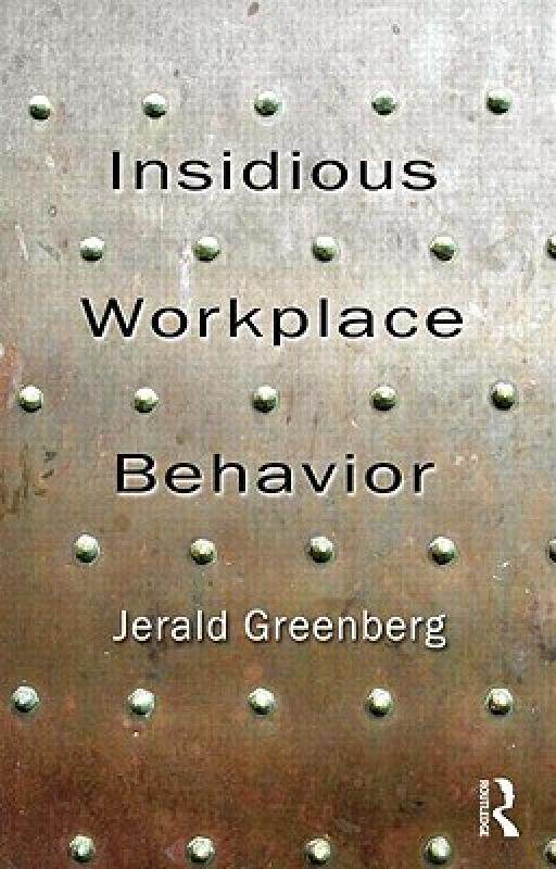 【预售】Insidious Workplace Behavior
