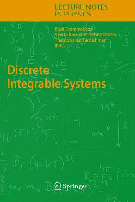 【预售】Discrete Integrable Systems