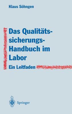 【预售】Das Qualitatssicherungs-Handbuch Im Labor: Ein
