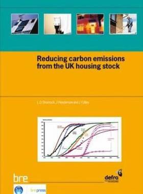 【预售】Reducing Carbon Emissions from the UK Housing Stock: