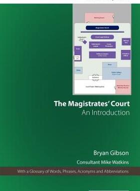 【预售】The Magistrates' Court: An Introduction (Fifth