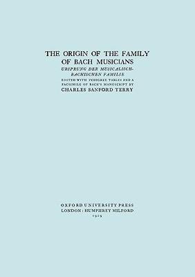 【预售】The Origin of the Family of Bach Musicians. Ursprung