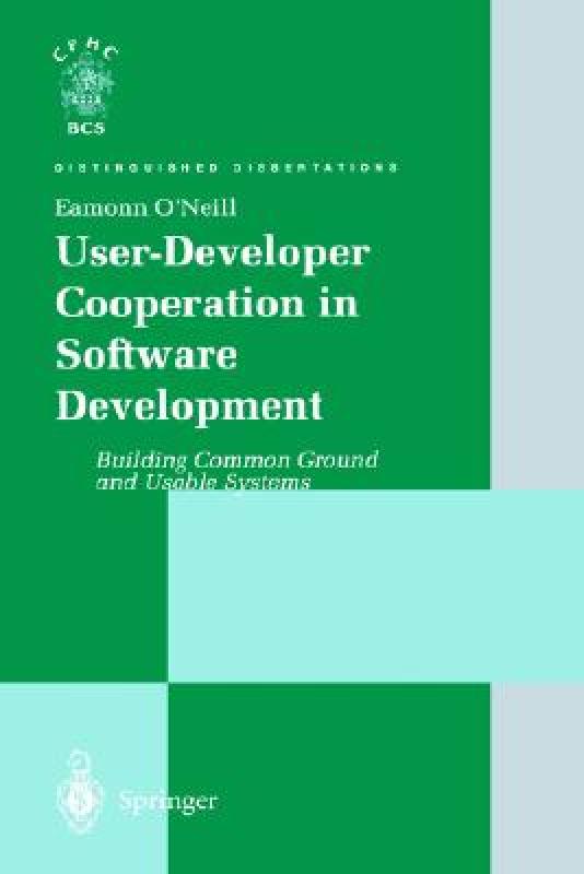 【预售】User-Developer Cooperation in Software Development: