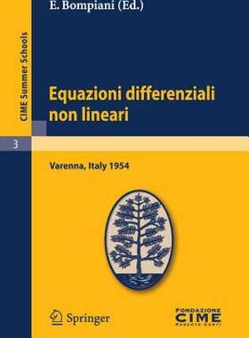 【预售】Equazioni Differenziali Non Lineari: Lectures Given