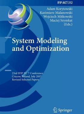 【预售】System Modeling and Optimization: 23rd Ifip Tc 7