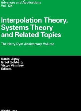【预售】Interpolation Theory, Systems Theory and Related