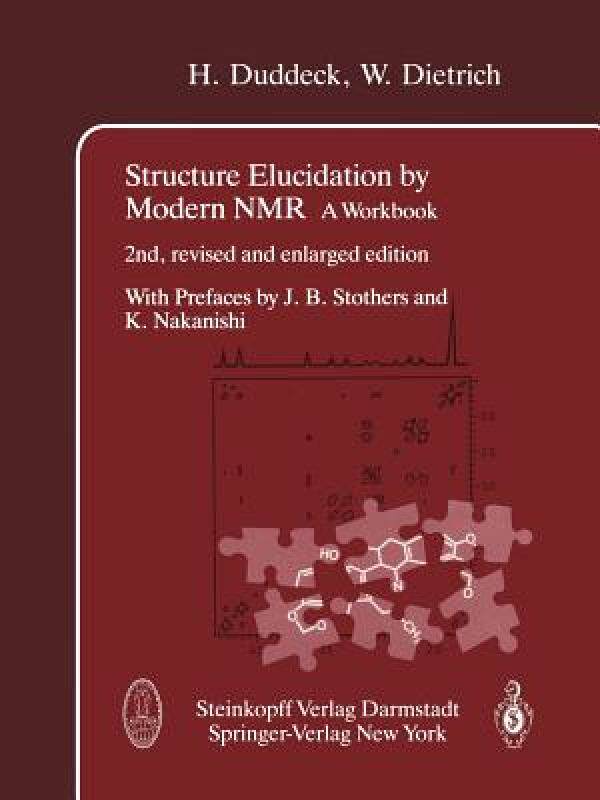 【预售】Structure Elucidation by Modern NMR: A Workbook