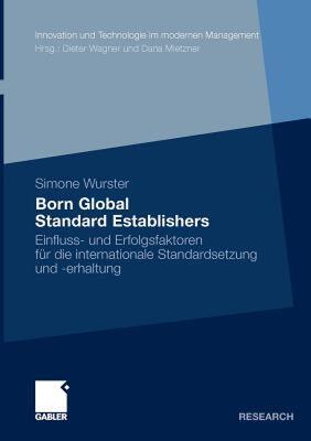 【预售】Born Global Standard Establishers: Einfluss- Und