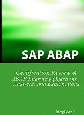 【预售】SAP ABAP Certification Review: SAP ABAP Interview