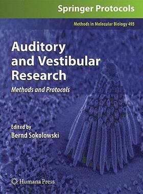 【预售】Auditory and Vestibular Research: Methods and