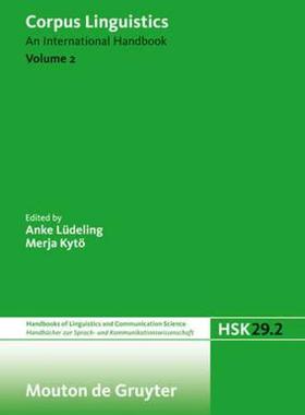 【预售】Ludeling, Anke; Kyto, Merja: Corpus Linguistics.
