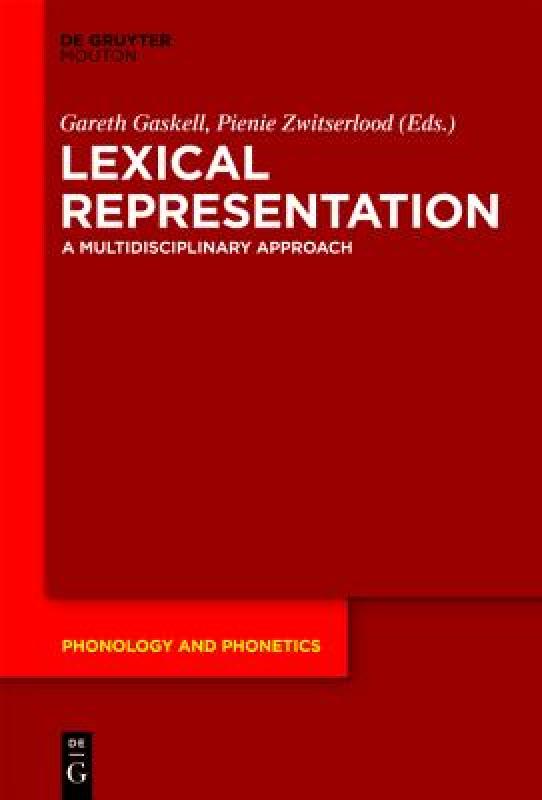 【预售】Lexical Representation: A Multidisciplinary