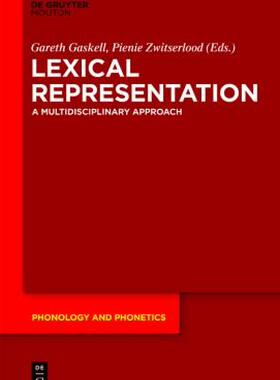 【预售】Lexical Representation: A Multidisciplinary