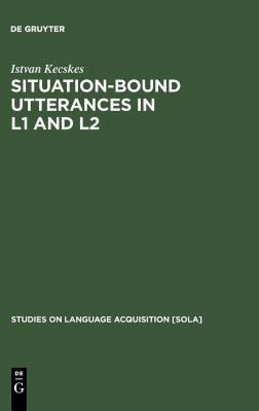 【预售】Situation-Bound Utterances in L1 and L2