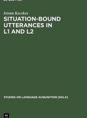 【预售】Situation-Bound Utterances in L1 and L2