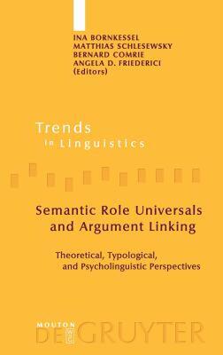 【预售】Semantic Role Universals and Argument Linking: