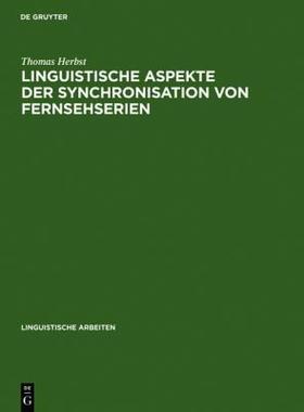 【预售】Linguistische Aspekte Der Synchronisation Von