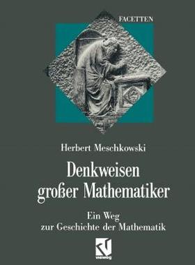 【预售】Denkweisen Grosser Mathematiker: Ein Weg Zur