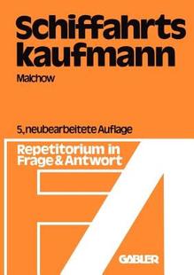 预售 Frage Schiffahrtskaufmann Und Repetitorium