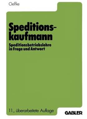 【预售】Speditionskaufmann: Speditionsbetriebslehre in Frage