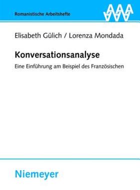 【预售】Konversationsanalyse: Eine Einfuhrung Am Beispiel