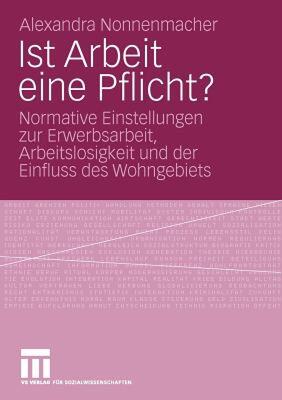 【预售】Ist Arbeit Eine Pflicht?: Normative Einstellungen
