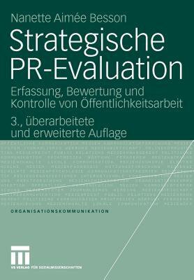 【预售】Strategische PR-Evaluation: Erfassung, Bewertung Und