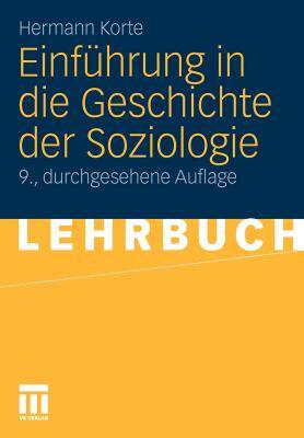 【预售】Einfuhrung in Die Geschichte Der Soziologie