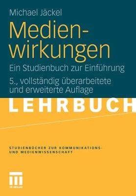 【预售】Medienwirkungen: Ein Studienbuch Zur Einfuhrung