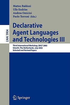 【预售】Declarative Agent Languages and Technologies III: