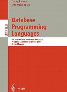【预售】Database Programming Languages: 9th International