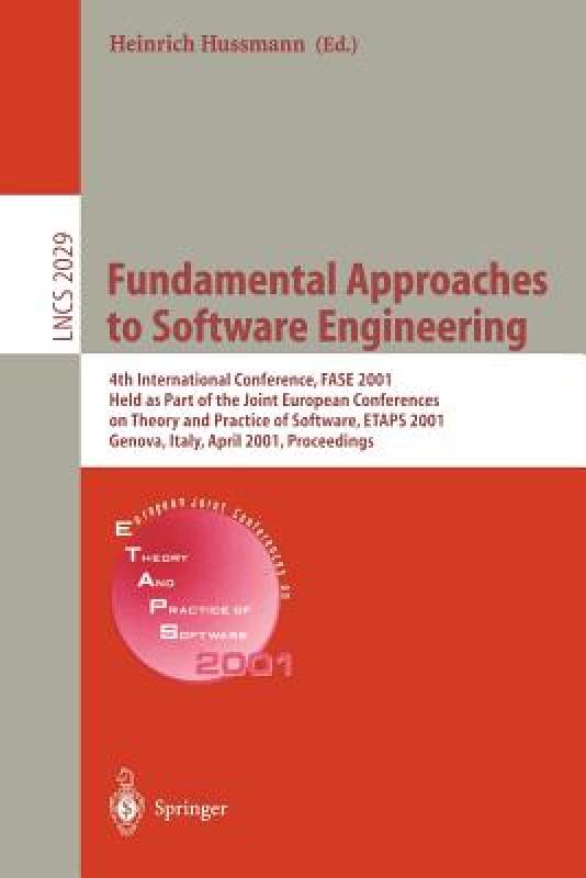 【预售】Fundamental Approaches to Software Engineering: 4th