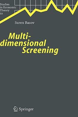 【预售】Multidimensional Screening