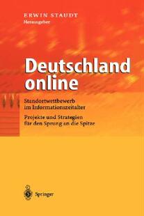 【预售】Deutschland Online: Standortwettbewerb Im