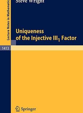 【预售】Uniqueness of the Injective Iii1 Factor