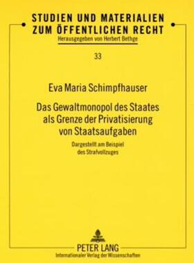 【预售】Das Gewaltmonopol Des Staates ALS Grenze Der